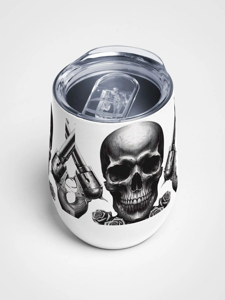 Biomechanical Skull Wine Tumbler product image (4)