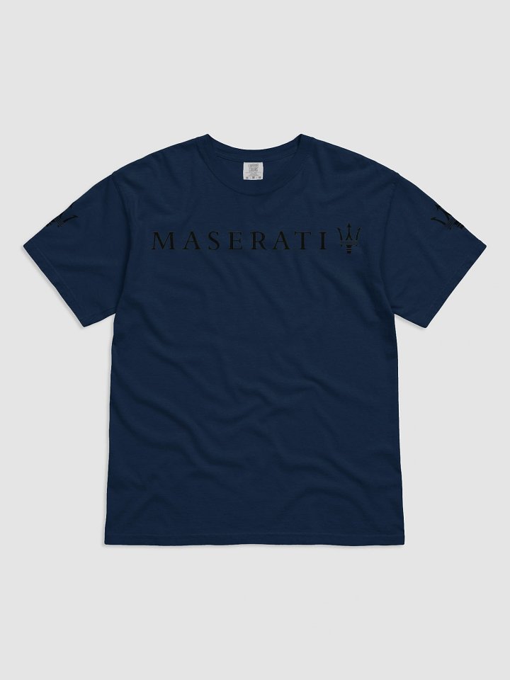 Man Garment-Dyed Heavyweight T-Shirt Maserati Logo product image (1)