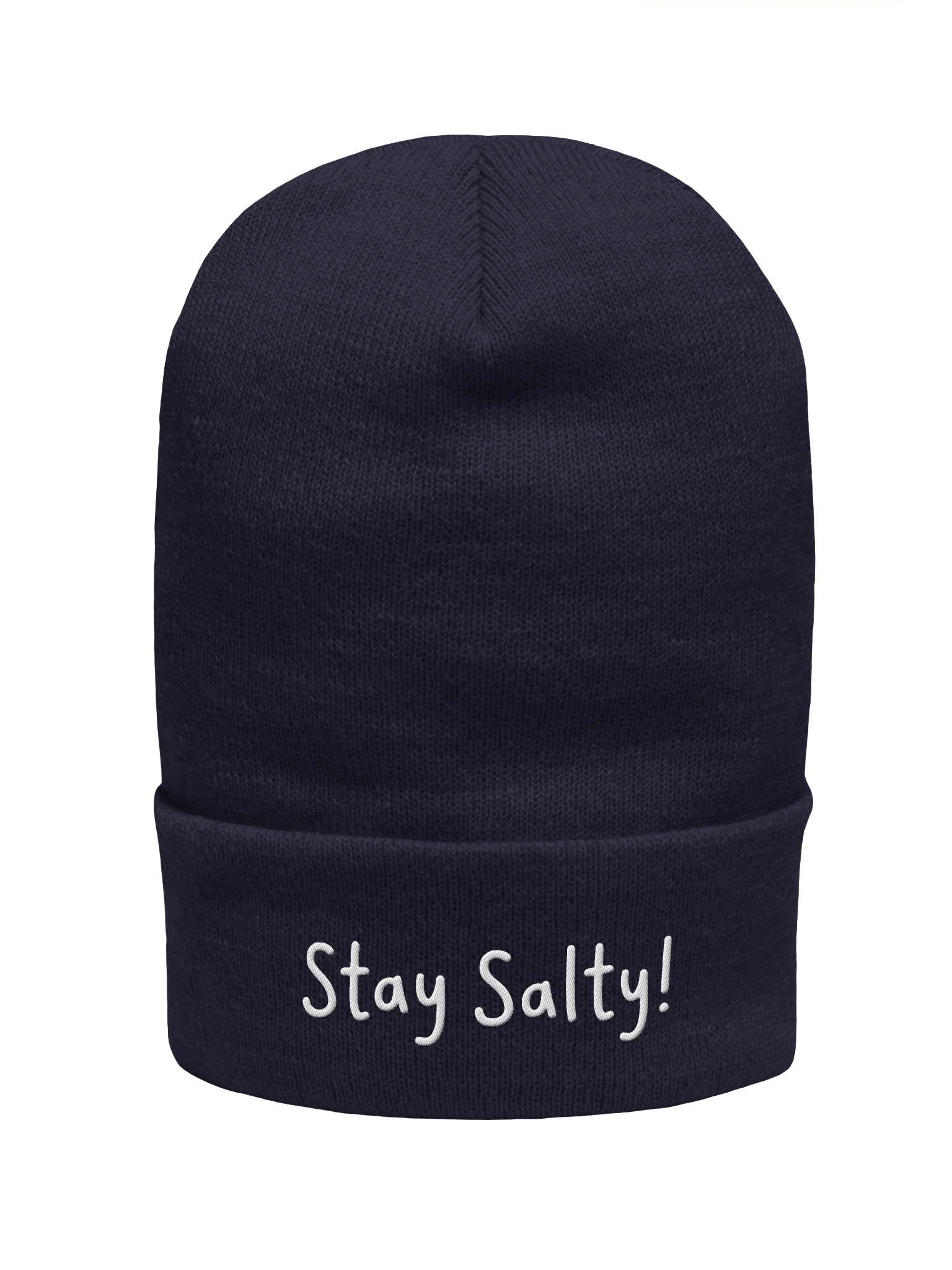 Stay Salty! Cozy Unisex Embroidered Beanie product image (2)