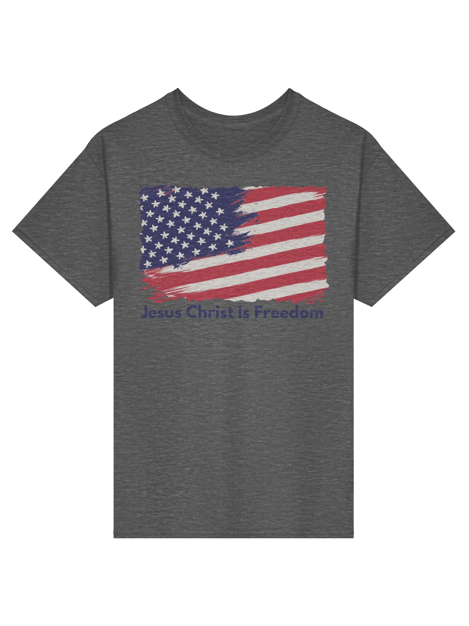 Jesus Christ Is Freedom Christian Patriotic T Shirt product image (4)
