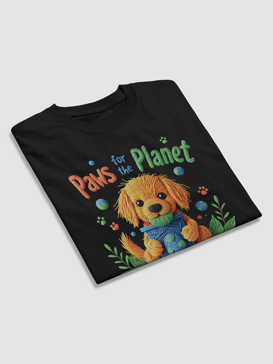 Paws for the Planet - Cute Eco-Friendly Dog Earth Day T-Shirt product image (10)