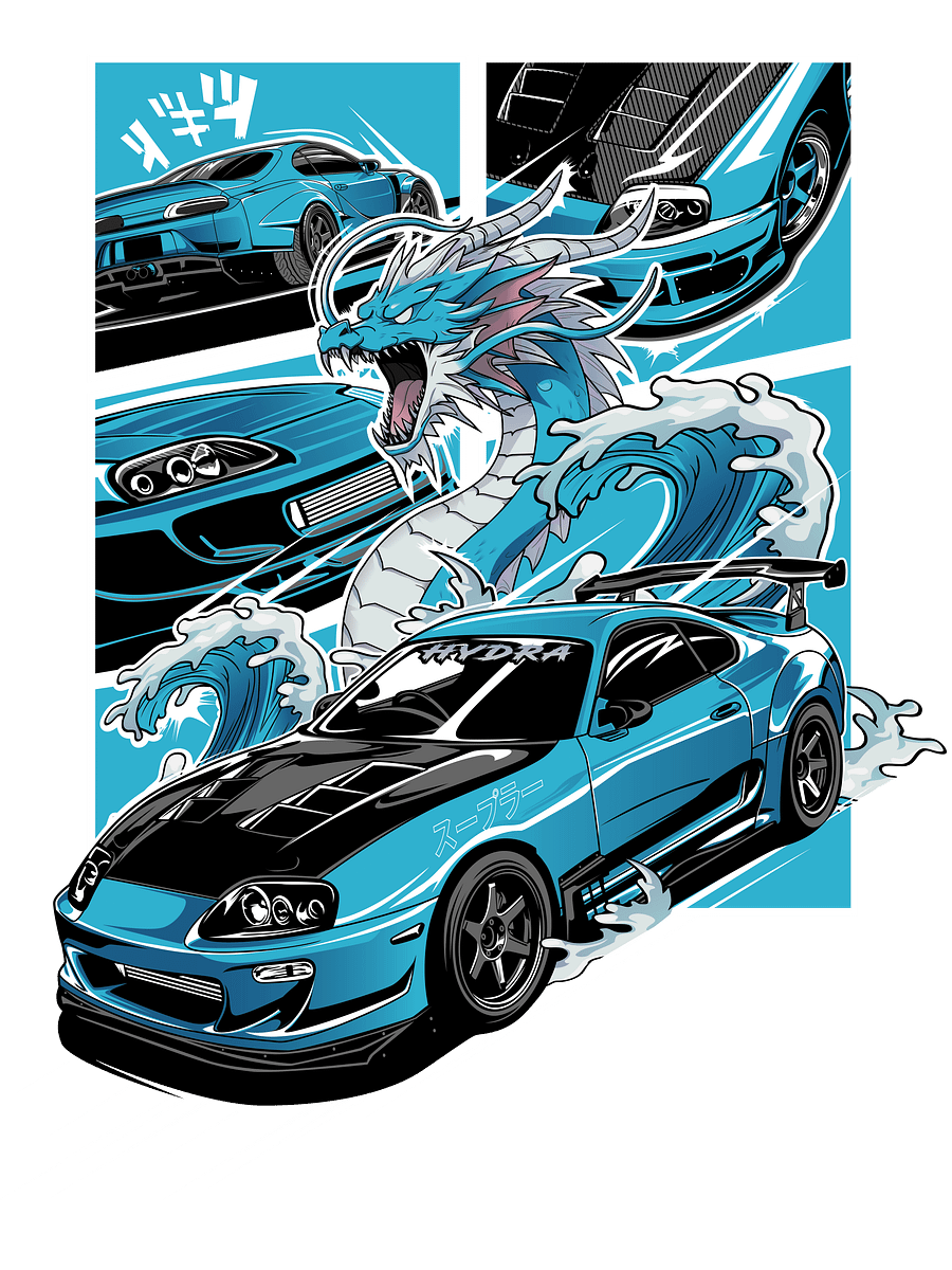 Hydra Dragon Supra Hoodie product image (17)