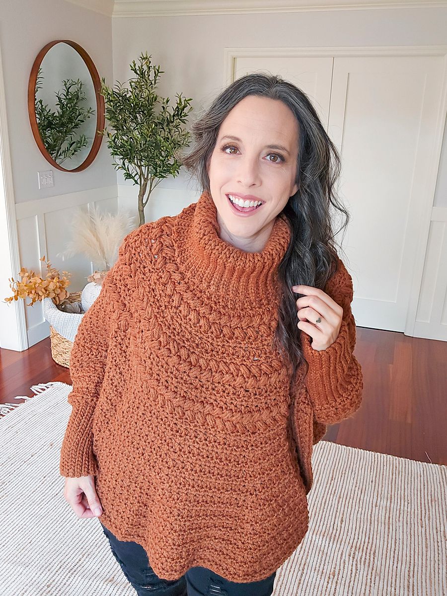 Macchiato Crochet Poncho Pattern (5 Sizes) product image (5)