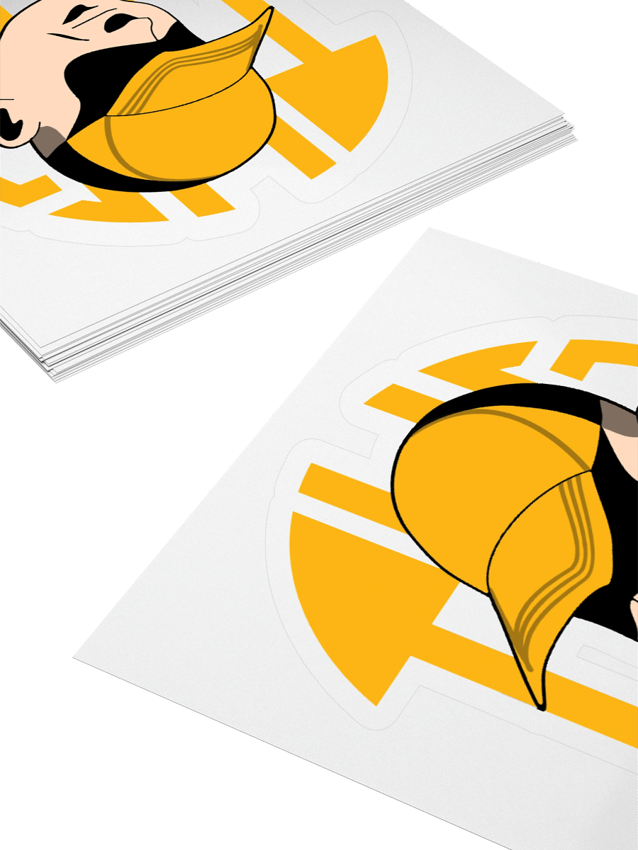 Yellow THG Sticker Set product image (4)