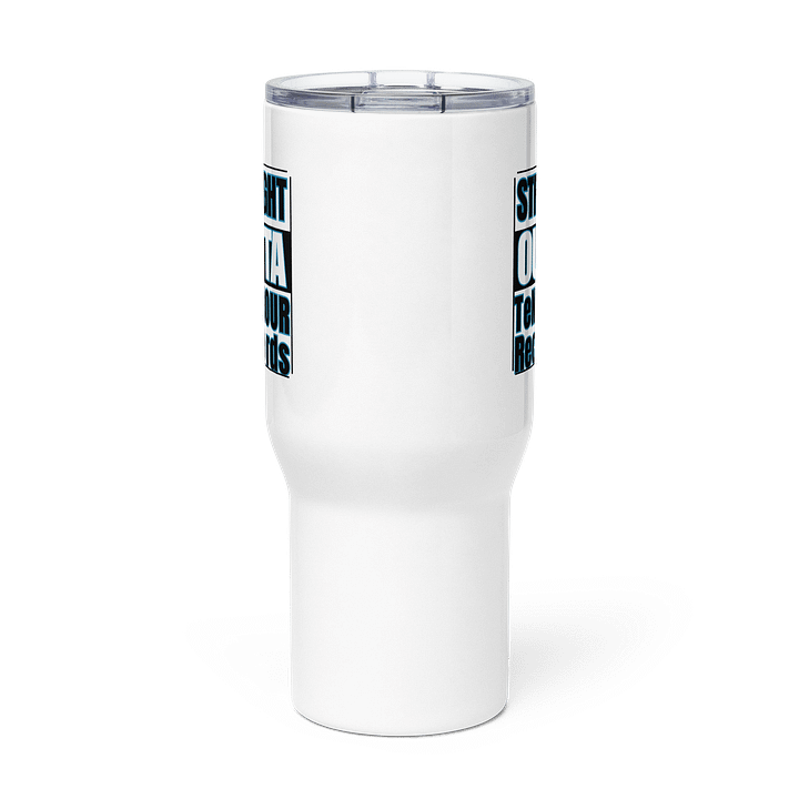 STRAIGHT OUTTA TeNN4OUR Records Travel Mug product image (3)