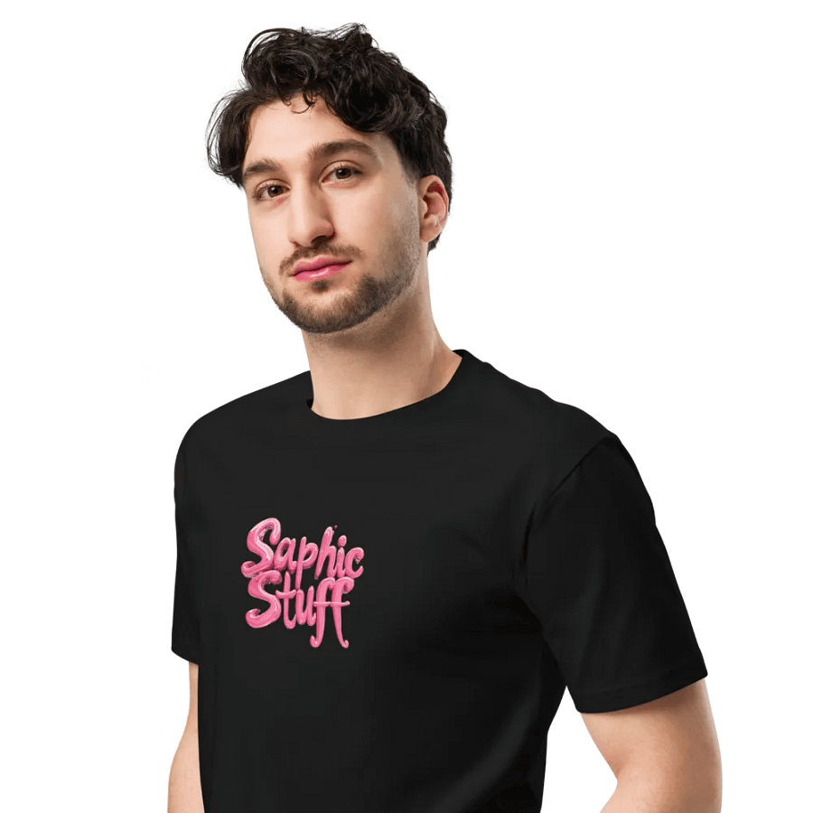 Black t-shirt - Sapphic Stuff product image (5)