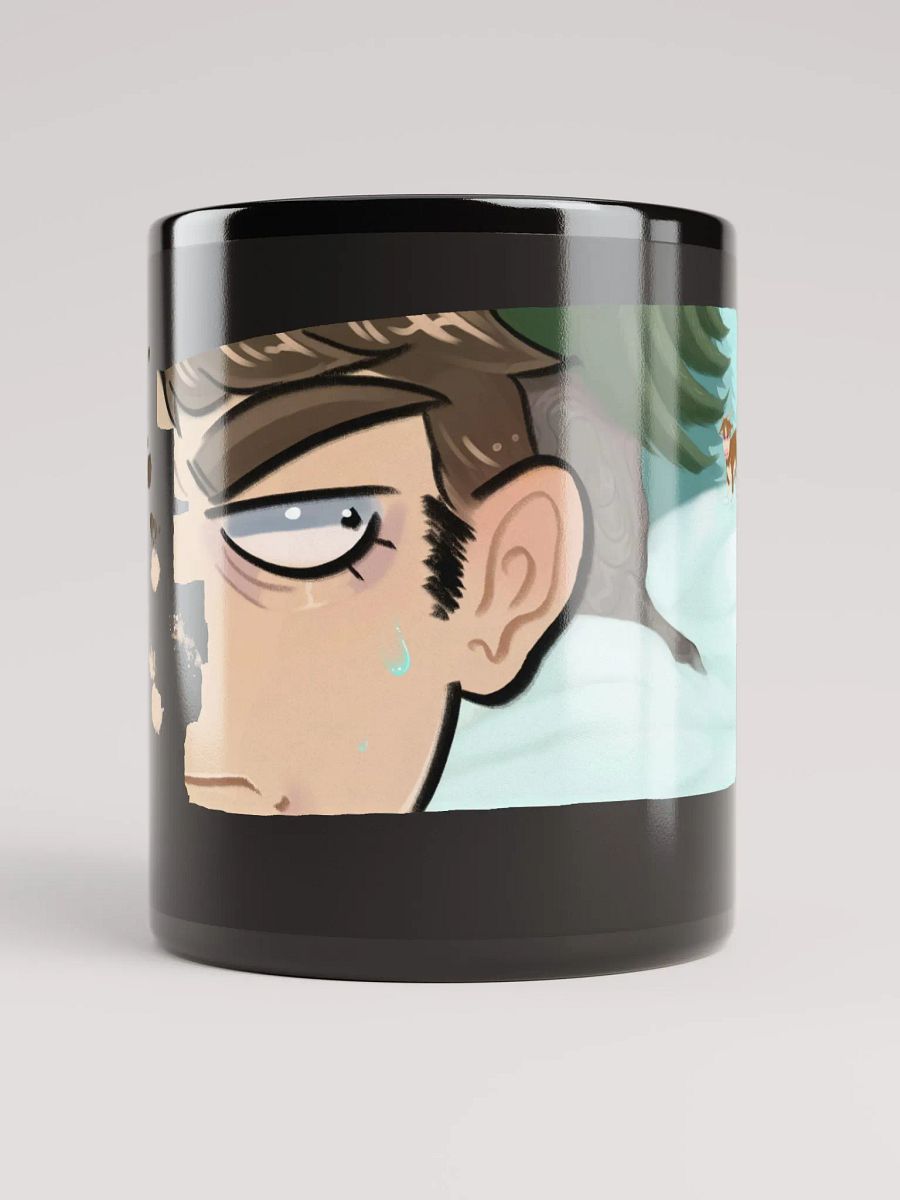 Cursed Edition - Cow - Black Glossy Mug product image (5)