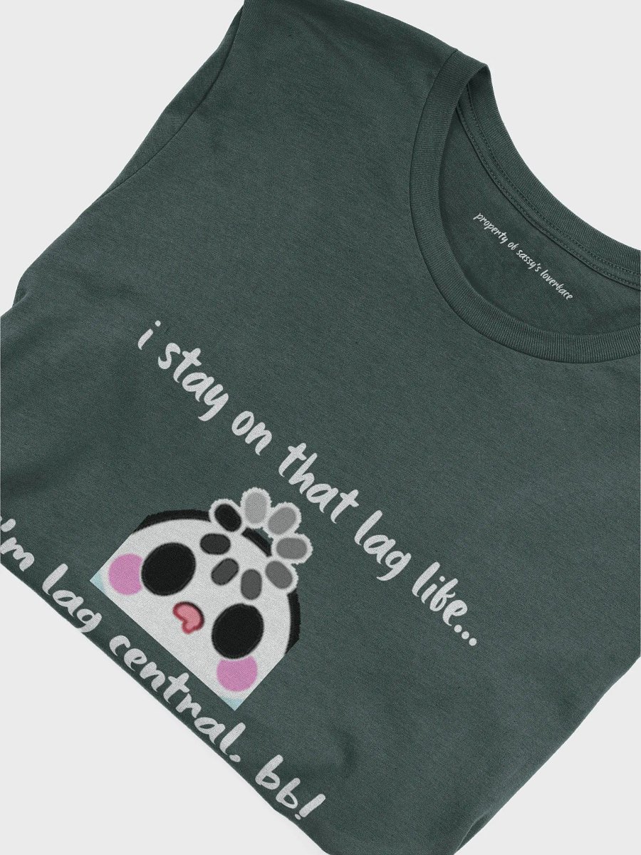 SassyxGhost "I'm Lag Central BB" Supersoft UniSex T-Shirt product image (25)