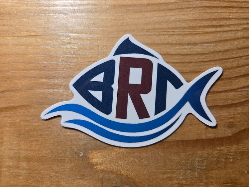BigRedTera Weatherproof Vinyl Sticker - 3in
