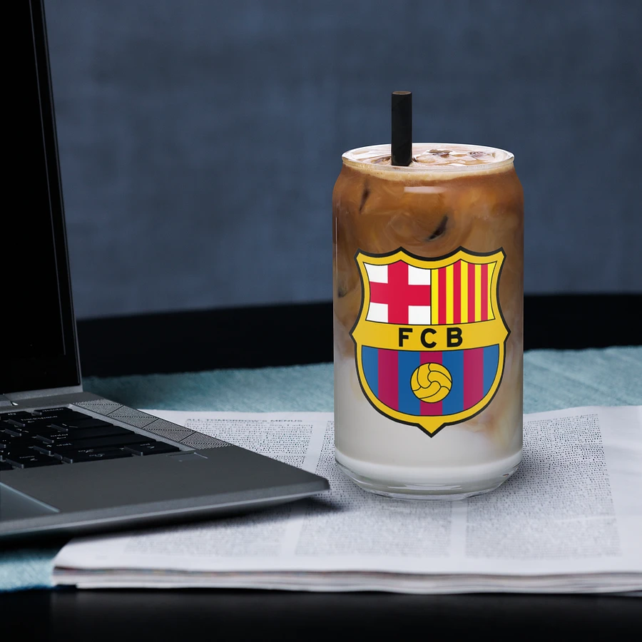 Barcelona Soccer Team - Can-Shaped Glass product image (3)