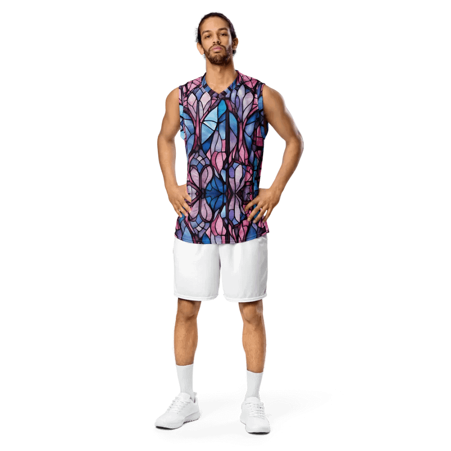 Symphony of Colors Basketball Jersey product image (3)