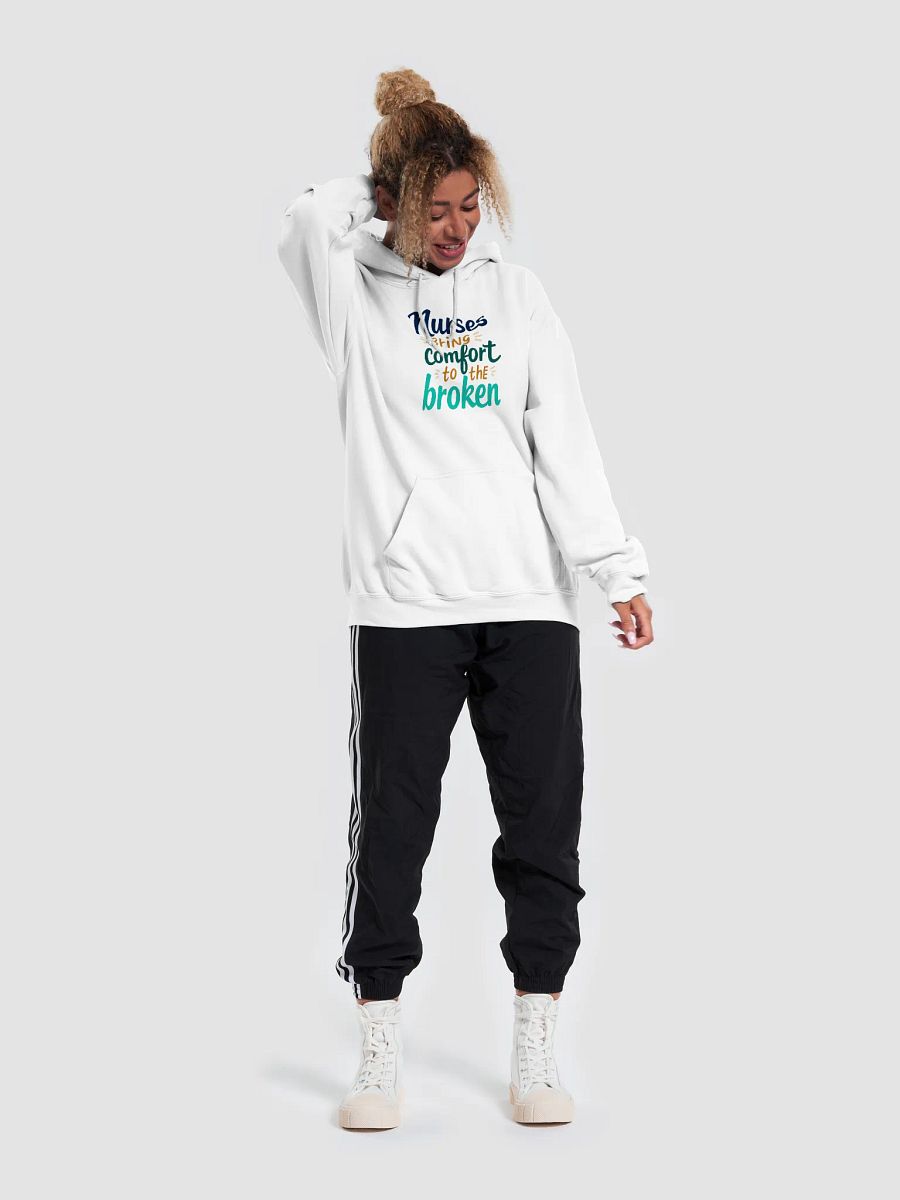 Comforting Nurses Typography Hoodie product image (44)