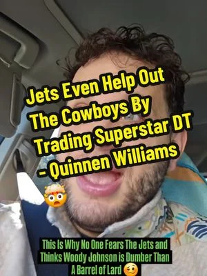 Jets Collecting Draft Picks Like Infinity Stones! 🚨 Jets Trade Quinnen Williams To the Cowboys For Mazi Smith and Several Picks. 💬 Drop Your Thoughts In The Chat! .. #nfltrade #jets #wedemboyz #quinnenwilliams #nfl 