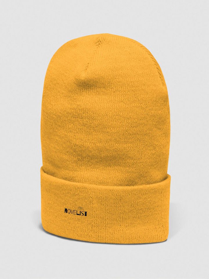 Novelist Black Text Beanie product image (6)
