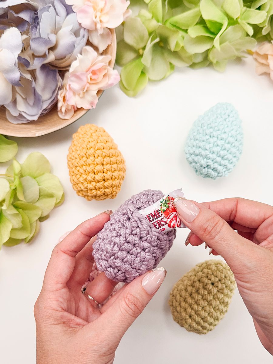 Reusable Easter Eggs Crochet Pattern product image (7)