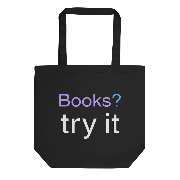 Try Books Totebag product image (1)