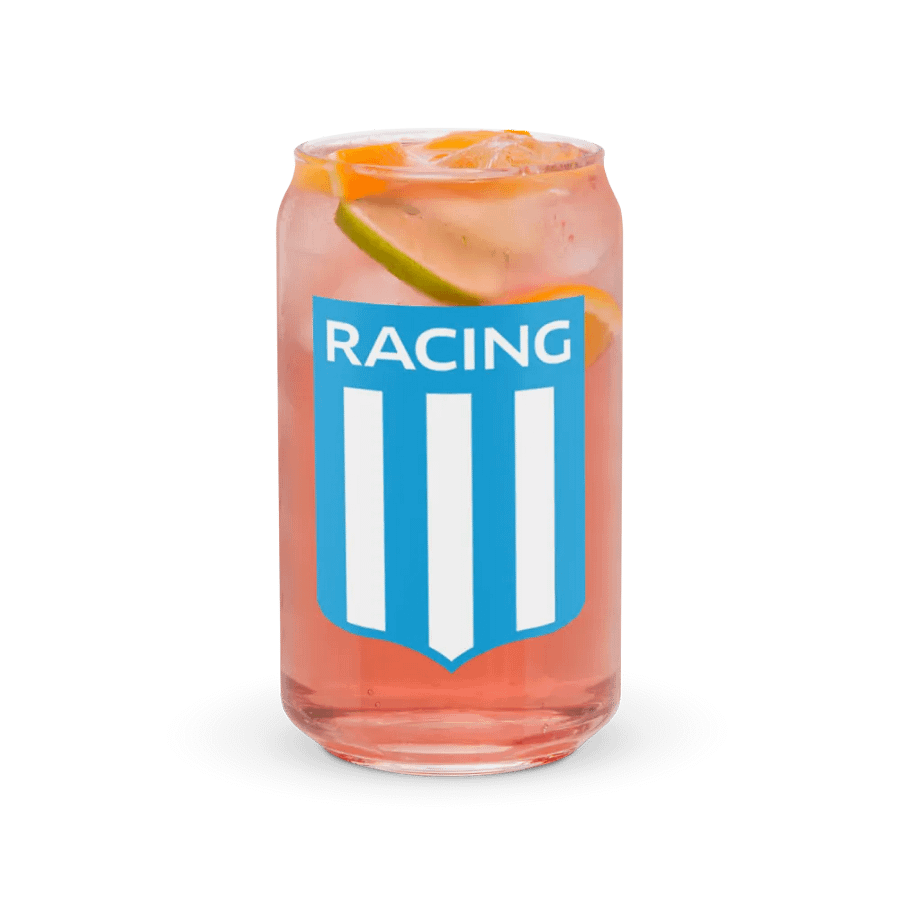 Racing Club Soccer Team - Can-Shaped Glass product image (7)