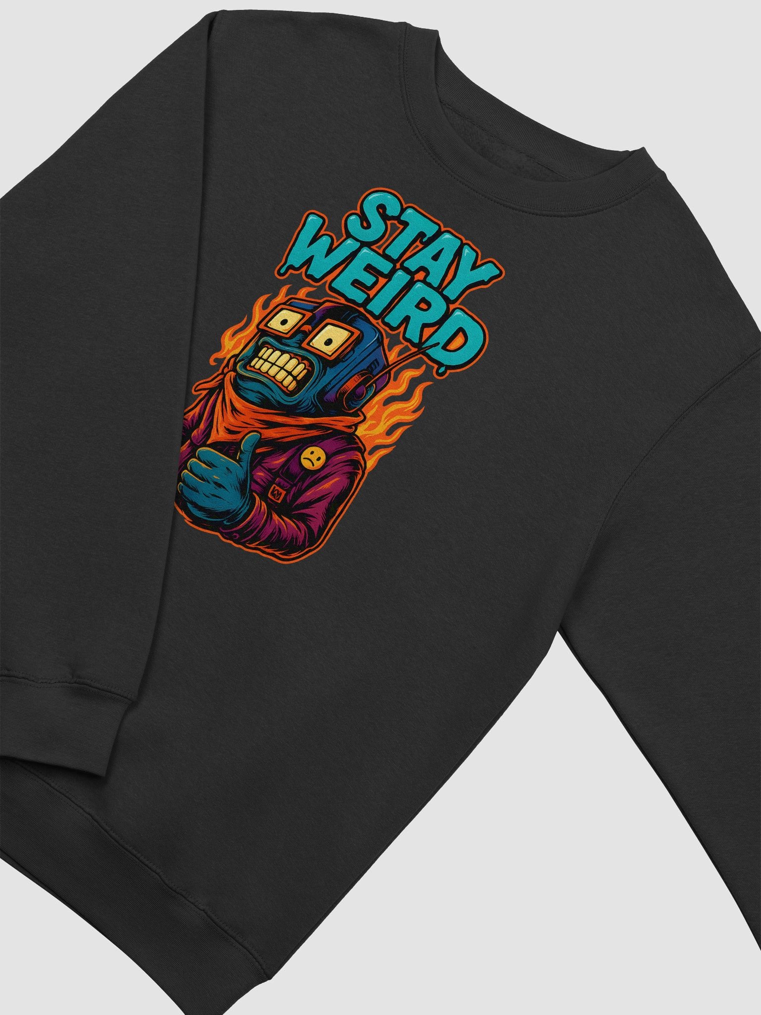 Stay Weird Graphic Sweatshirt product image (12)