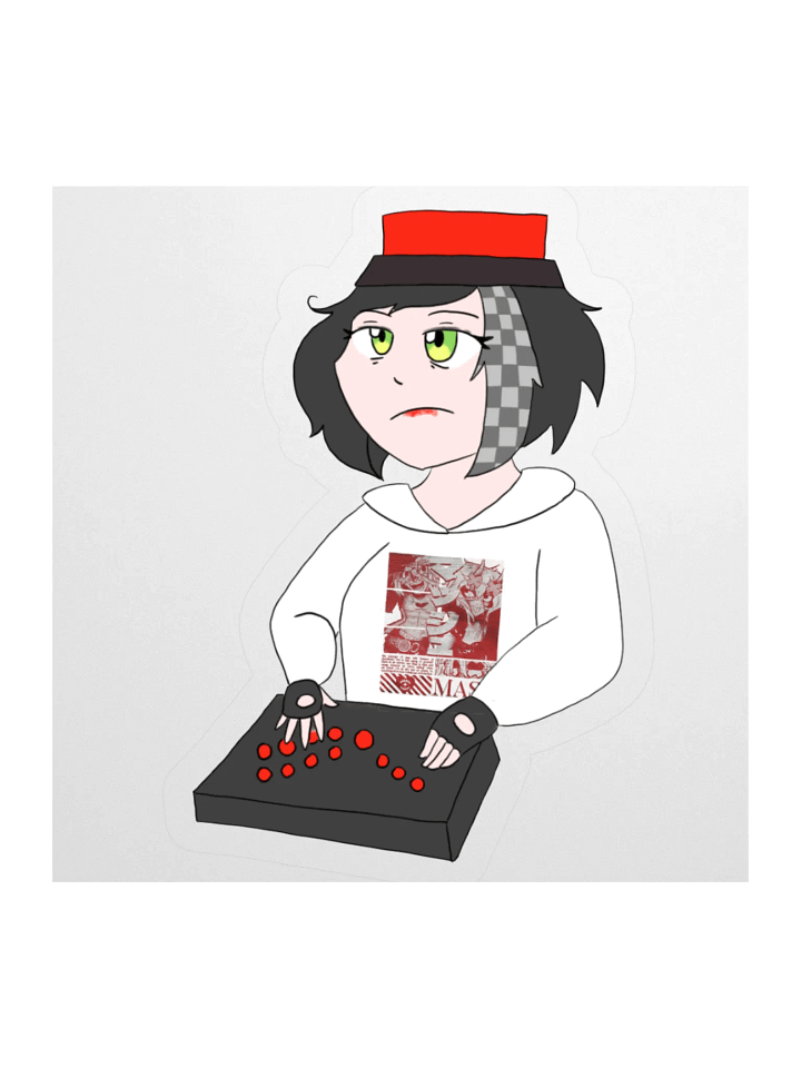 Official MASH Masha Tired Sticker product image (1)
