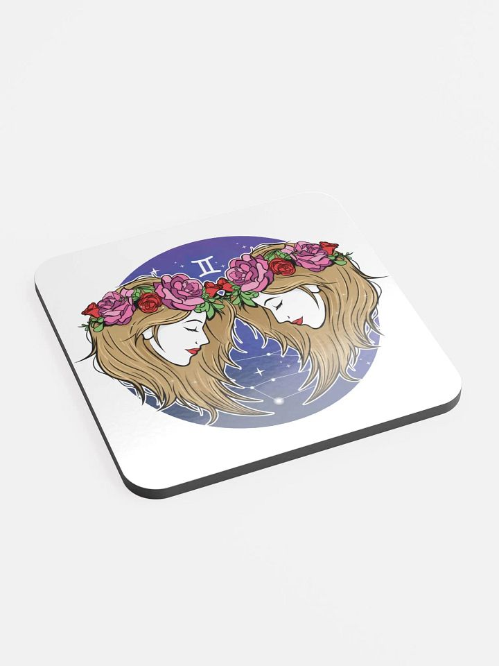 Gemini Floral Faces Coasters Set product image (2)