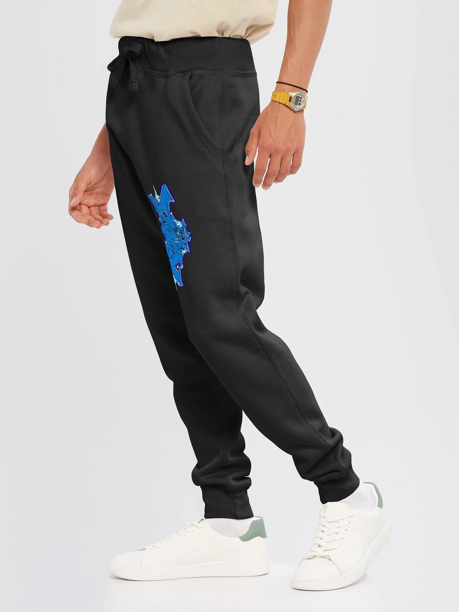 DJDocX - Graff Joggers - Light Blue And Yellow product image (6)