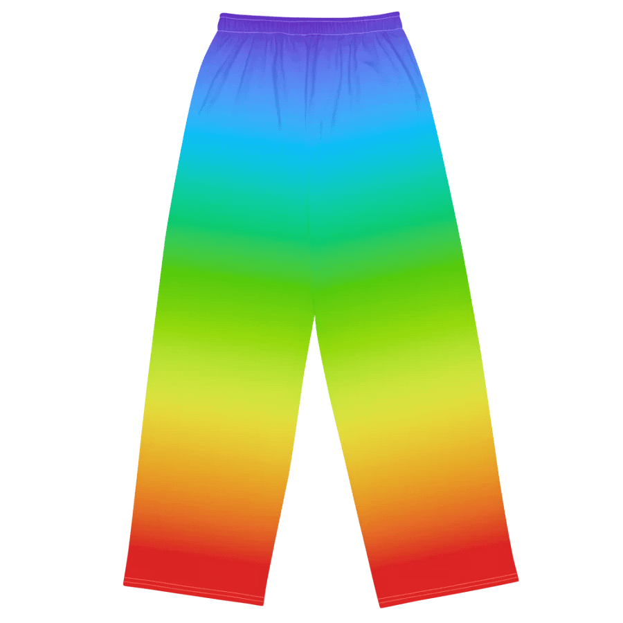 Rainbow Unisex Wide Leg Pants product image (3)