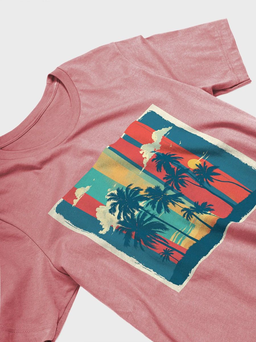 Sunset Palms Retro T-Shirt product image (3)