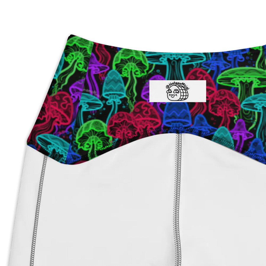 Neon Mushrooms (Variation 1) Pocket Leggings product image (7)