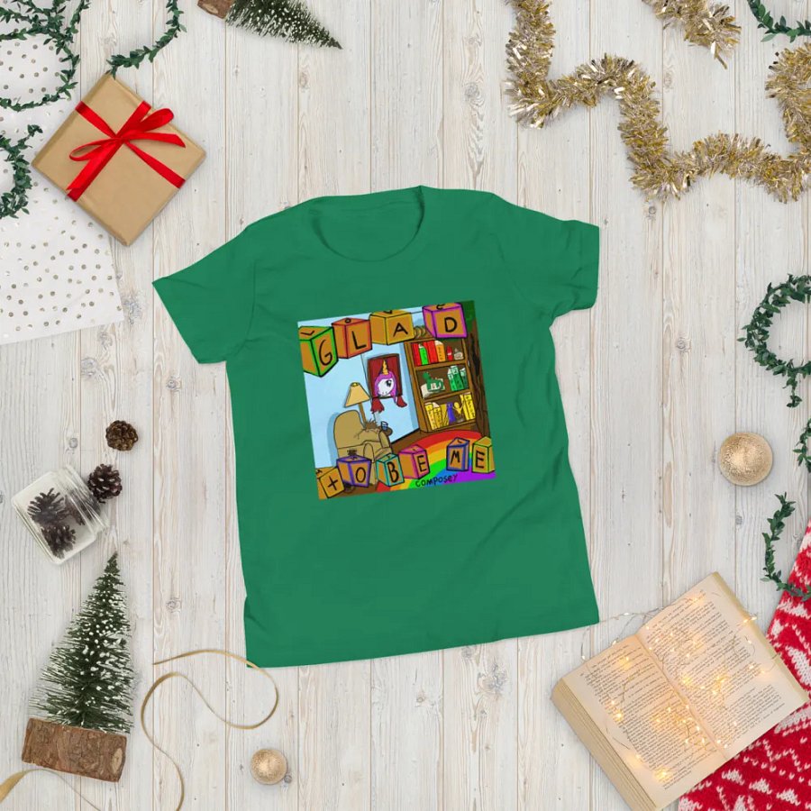 Glad To Be Me Kids Tee product image (5)