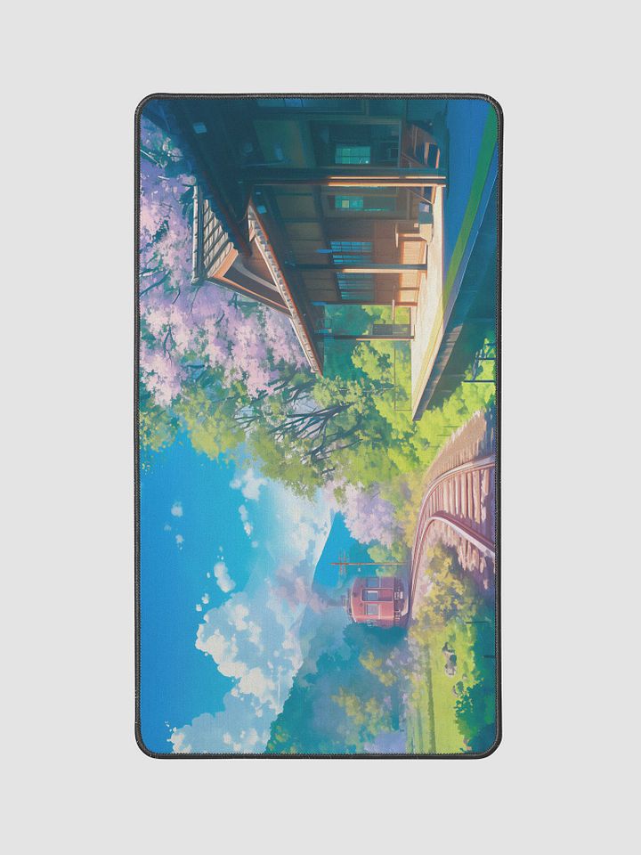 Tranquil Railway Desk Mat - 12
