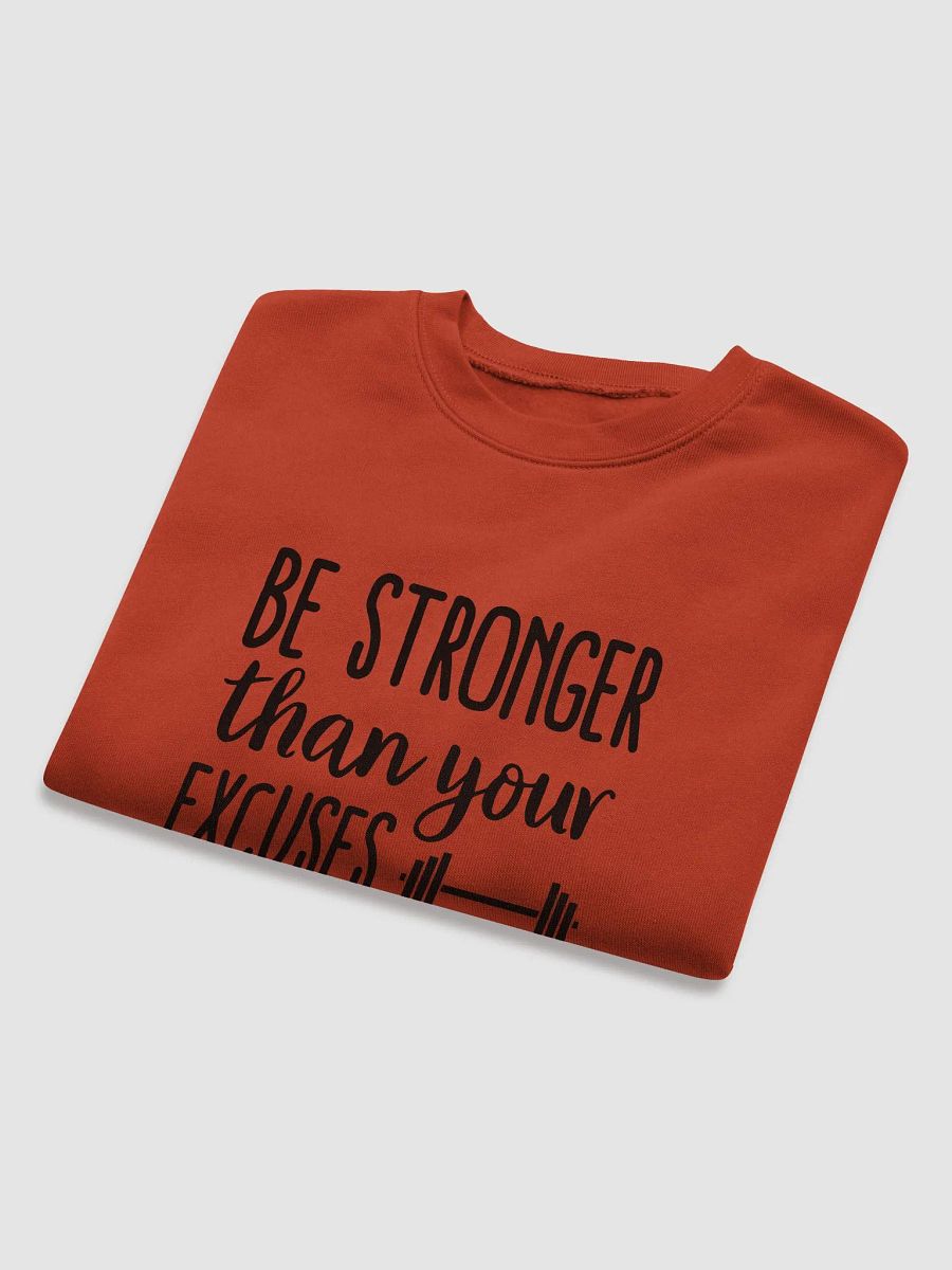 Be stronger than your Excuses Women's Crop Sweatshirt product image (9)