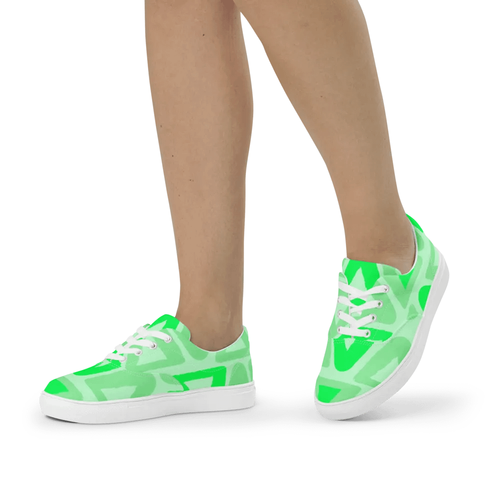 The Melinda Canvas Lace Up Shoes product image (4)