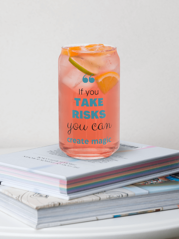 Magic Maker Can Glass – Aesthetic Iced Coffee Tumbler for Creators product image (2)