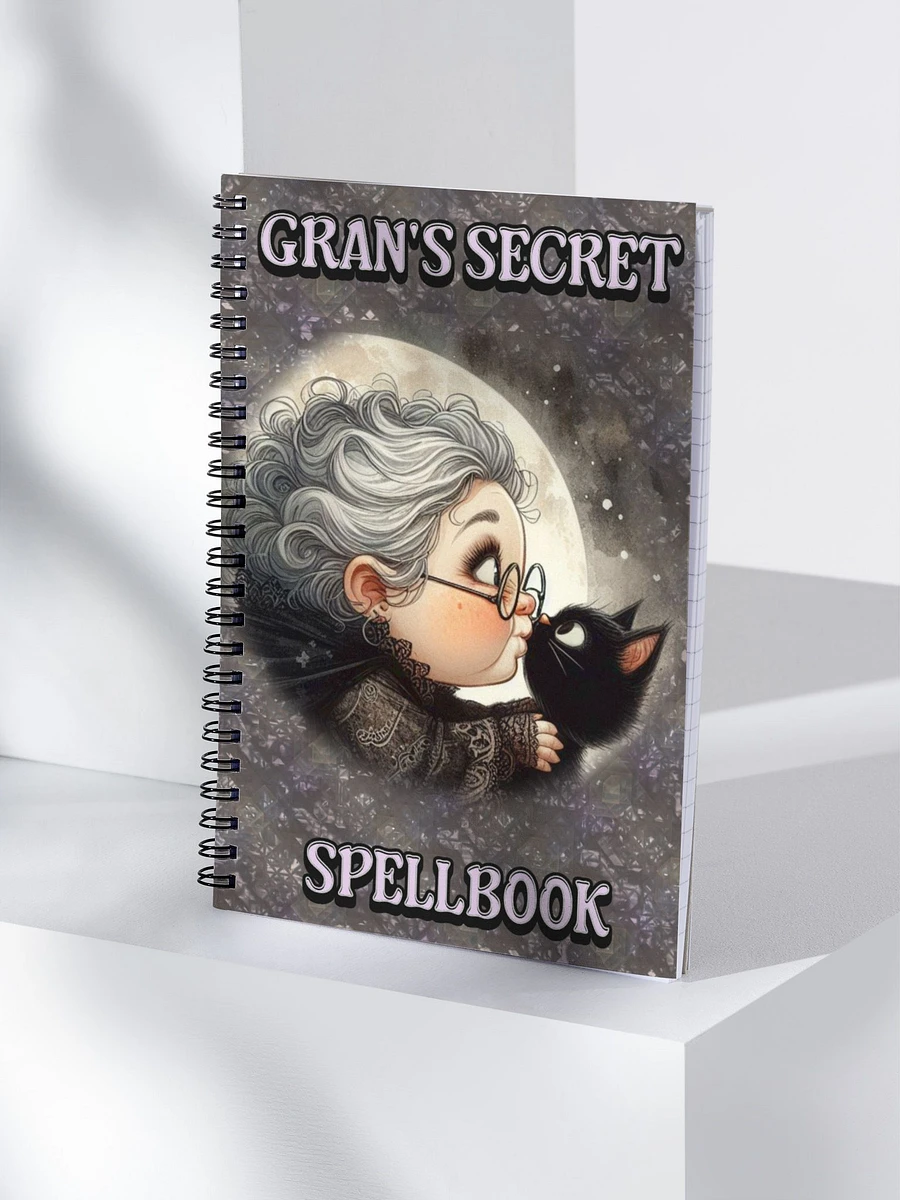 Gran's Secret Spellbook Spiral Notebook product image (7)