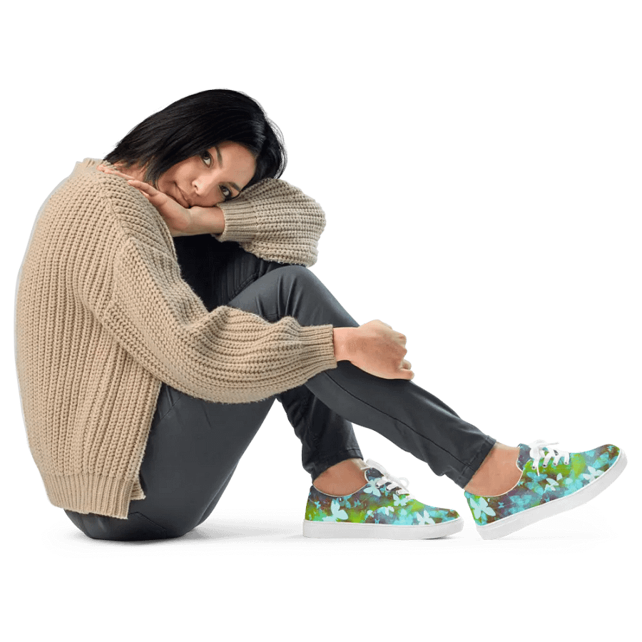 Butterfly galaxy canvas shoes (womens) product image (11)