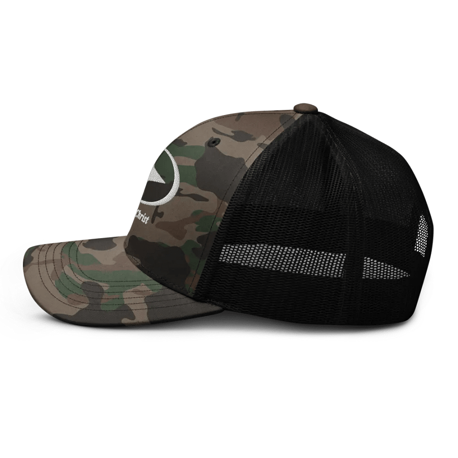 Through Christ Camo Trucker Cap product image (3)