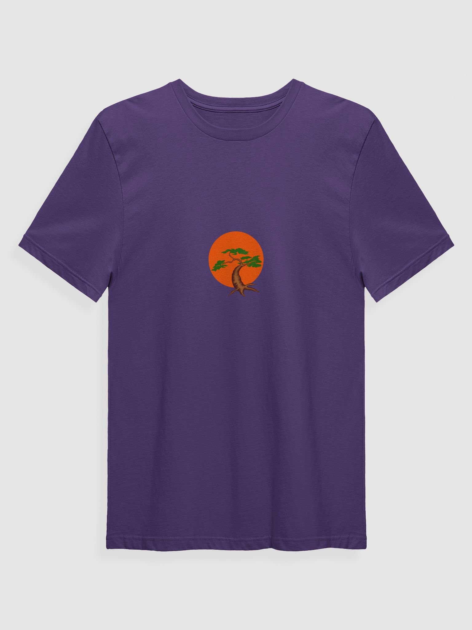 Zen Tree Bonsai Sunset T-Shirt product image (1)