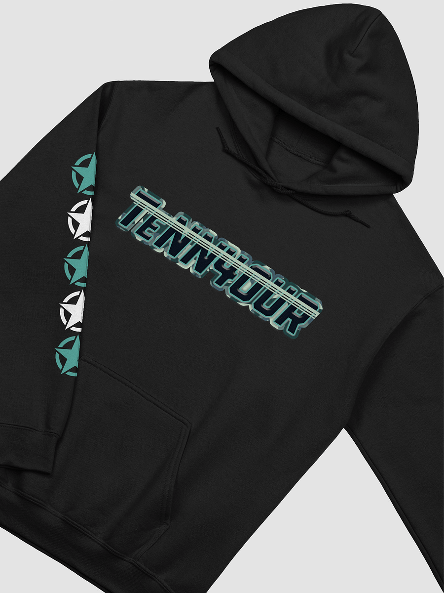 #TeNN4OURARMY Hoodie-Teal & White product image (9)