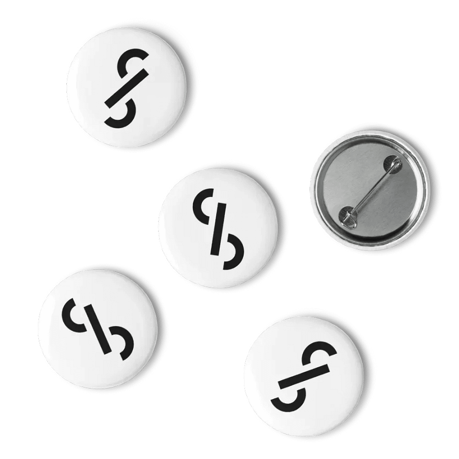 CLAUDY BEATS COLLECTION | SET OF BLACK PIN BUTTONS product image (15)