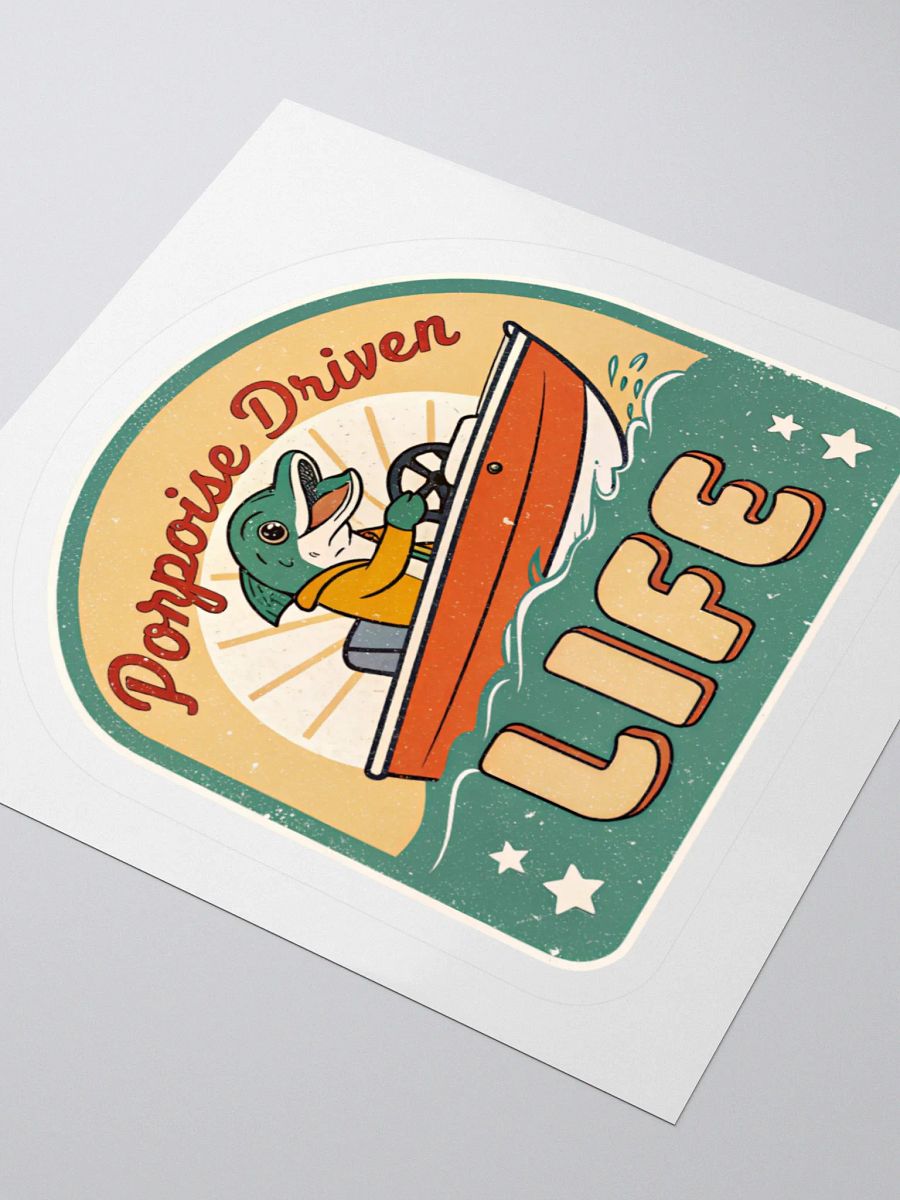 Porpoise Driven Life Vinyl Stickers product image (9)