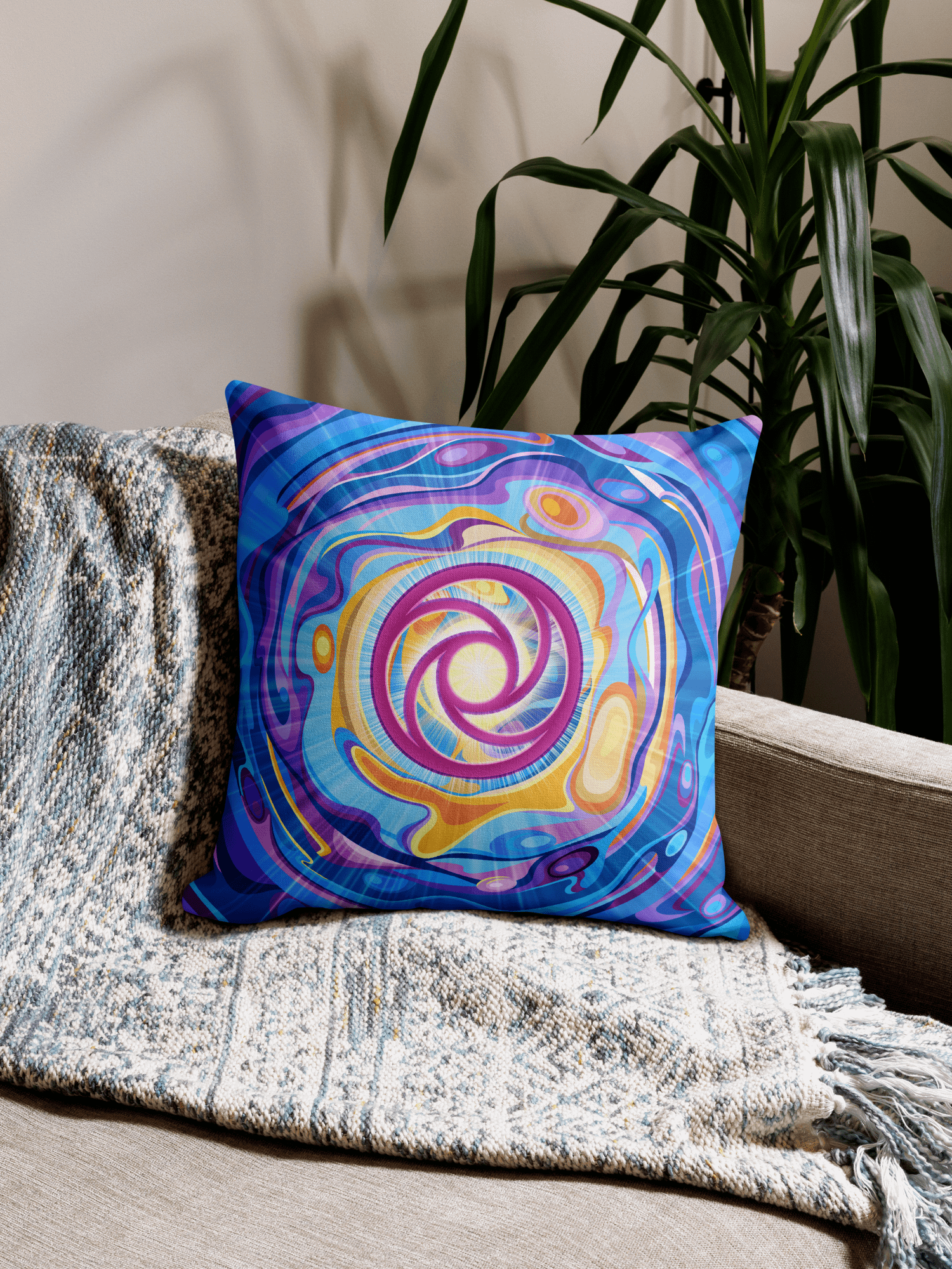 Swirls of Imagination — Pillow product image (3)