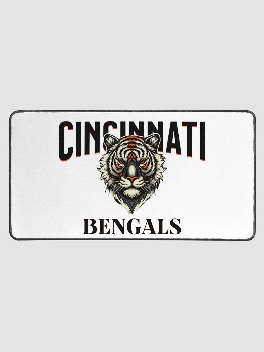 Cincinnati Bengals "Tiger Pride" Desk Mat | NFL Home Locker product image (1)