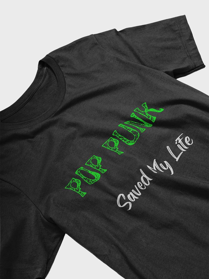 Pop Punk Saved My Life Tee (White) product image (2)