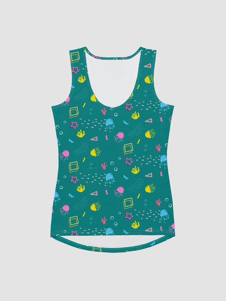 Shifty Seas pattern femme cut tank top product image (2)