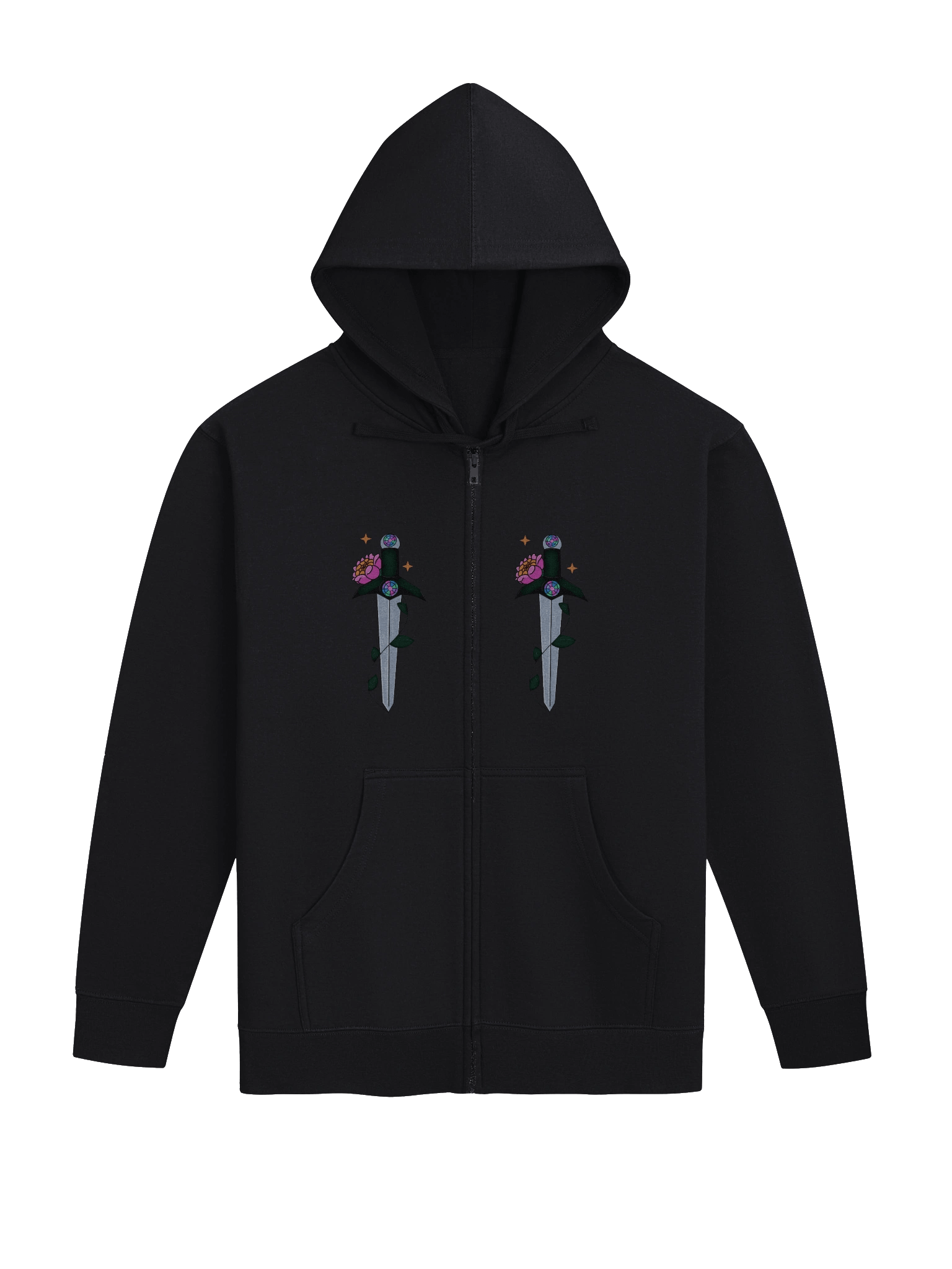 Flower Sword Zipup Hoodie product image (1)