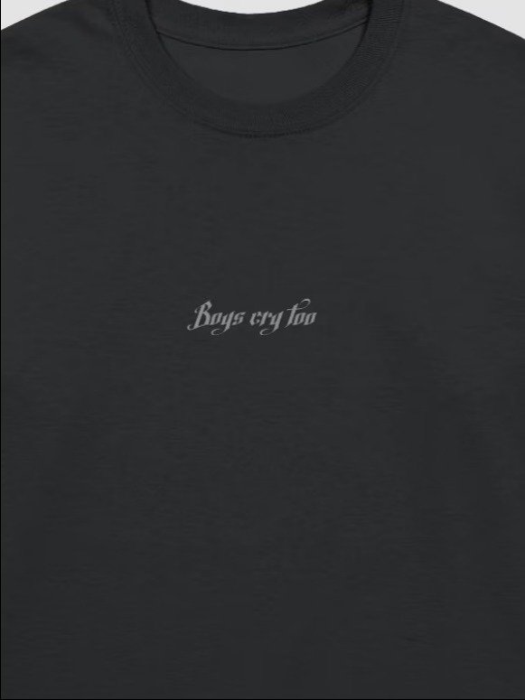 boys cry too - longsleeve product image (2)