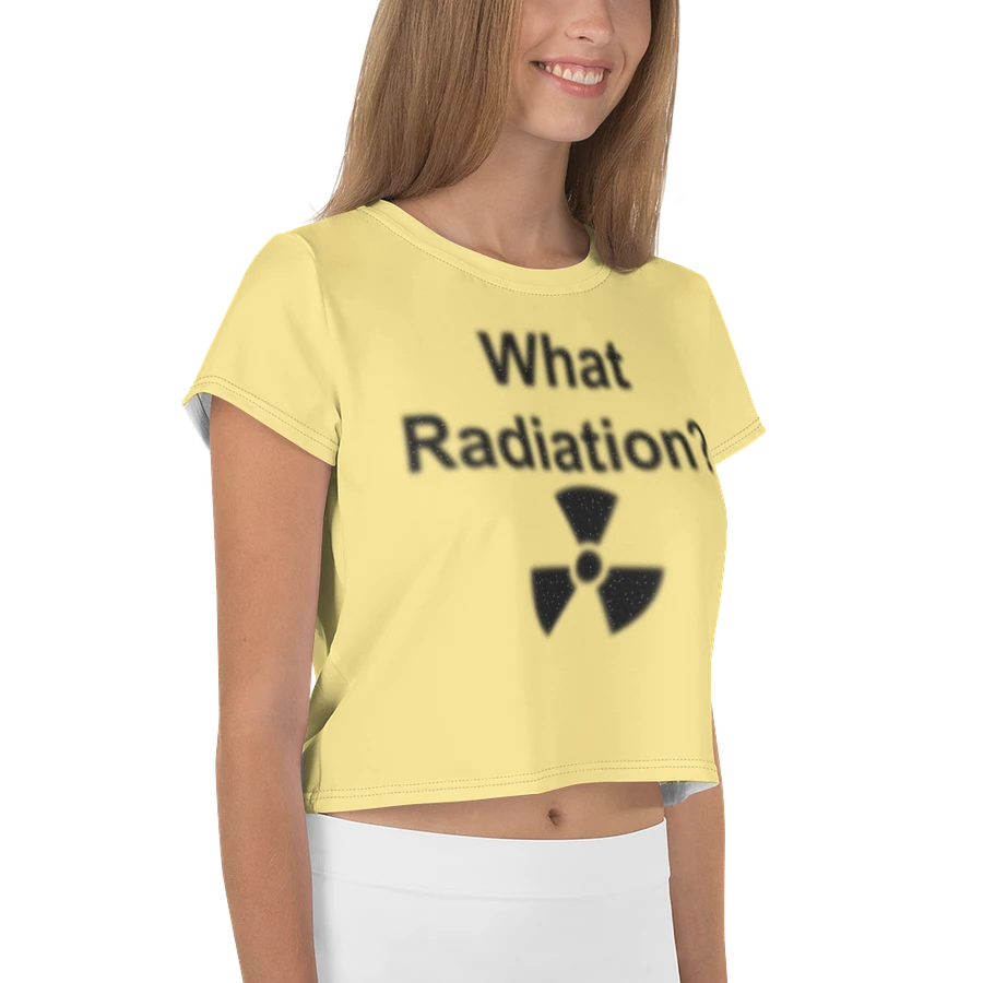 What Radiation? crop tee product image (2)
