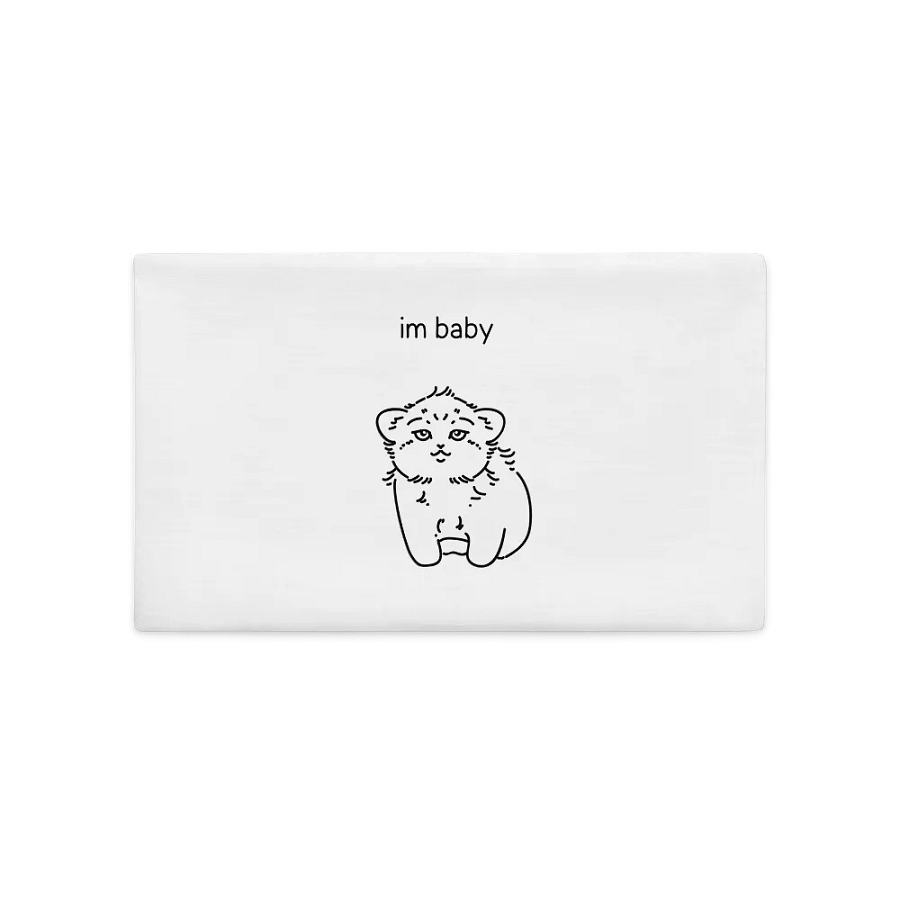 I'm Baby Manul - Pillow Case product image (2)