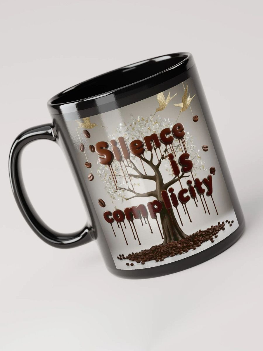 Silent Complicity Black Mug product image (6)