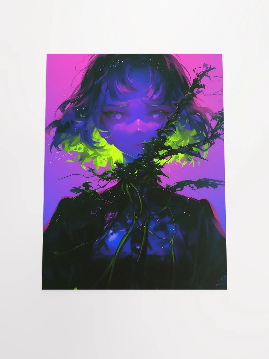 Neon Fantasy Portrait Poster product image (8)